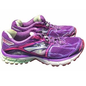 Brooks Womens Ravenna 7.5 Shoes Sneakers Purple Pink Athletic Running